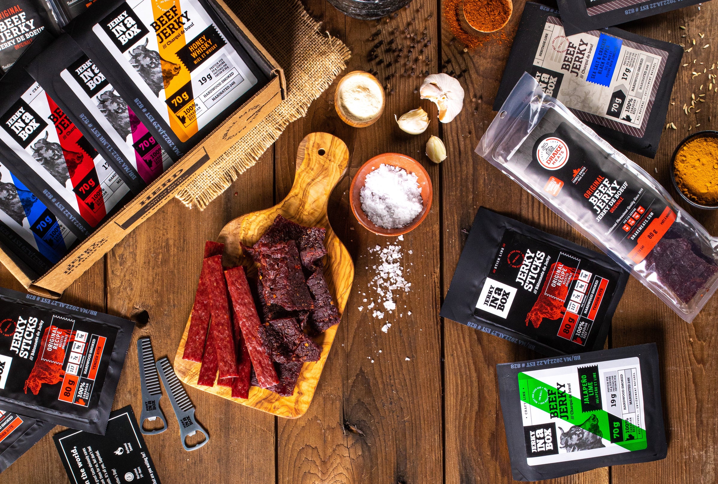 Give the Gift of Jerky | Jerky in a Box - Online Subscription